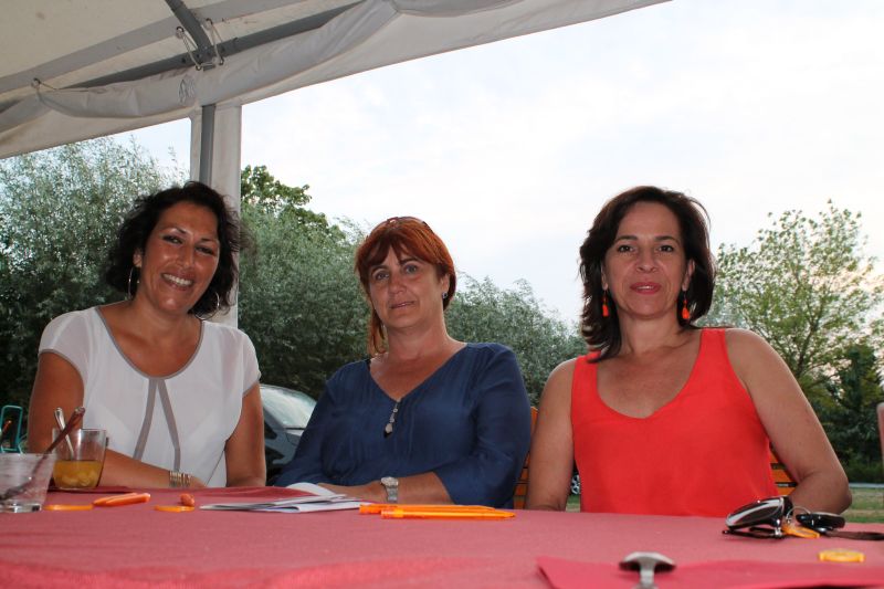 Kristy Augustin MdL, Ingrid Pliske-Winter (Voritzende der Kindertagespflege MOL e.V.), Barbara Richstein MdL Kristy Augustin MdL, Ingrid Pliske-Winter (Voritzende der Kindertagespflege MOL e.V.), Barbara Richstein MdL